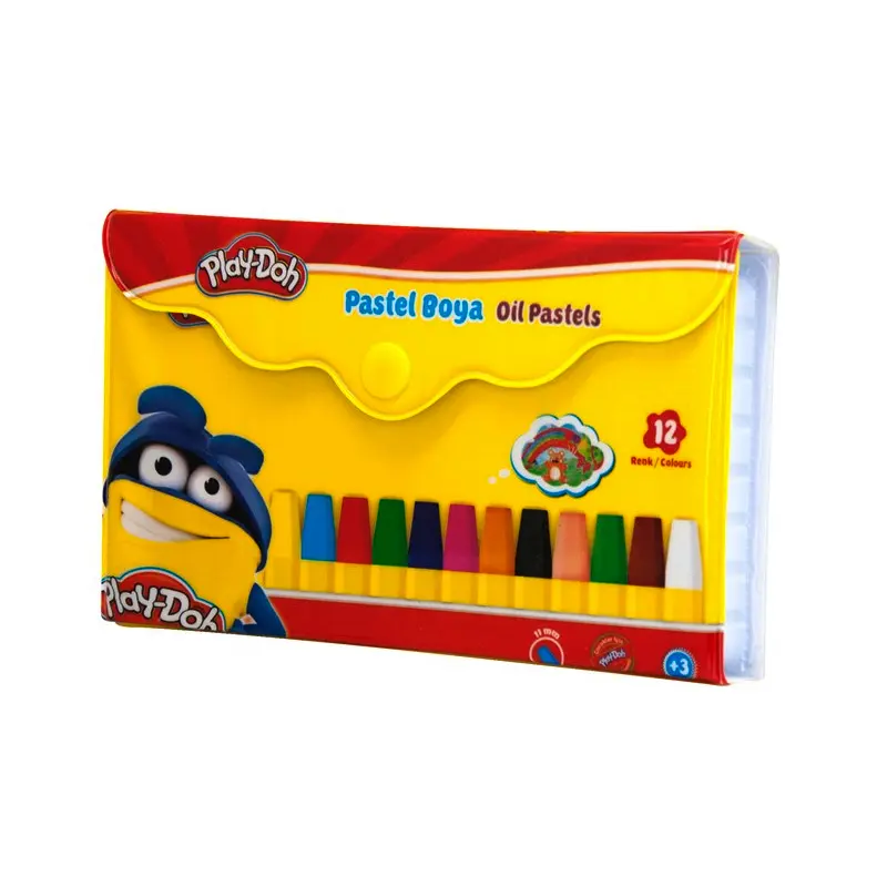 Play-Doh Çantalı Pastel Boya 12 Renk