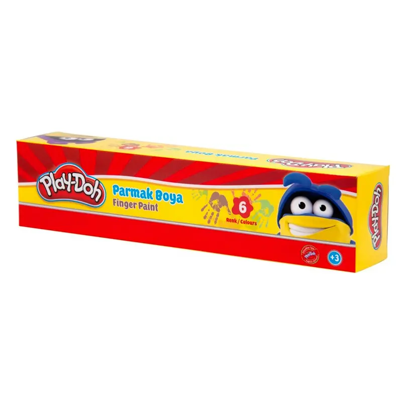 Play-Doh PR018 Parmak Boyası 25 ML x 6 Renk