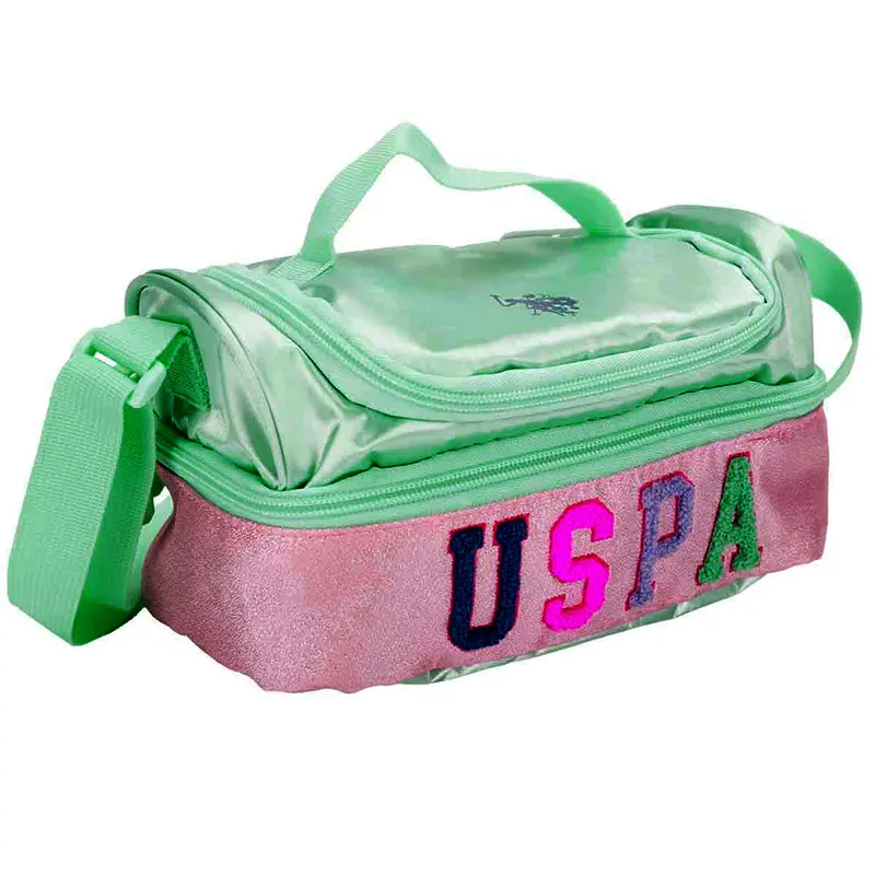 U.S. Polo Assn. 24268 Beslenme Çantası Açık Yeşil - Pembe