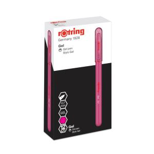 Rotring Jel Mürekkepli Roller Kalem 0.7mm Pembe 12 Li Kutu