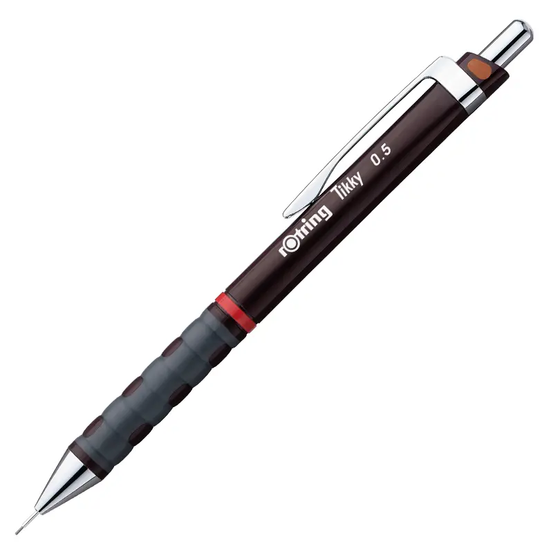 Rotring Tikky RD Versatil Kalem 0.5mm Bordo 12 Li Kutu
