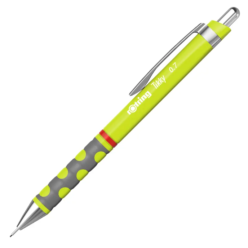 Rotring Tikky RD Versatil Kalem 0.7mm Limon Yeşili 12 Li Kutu