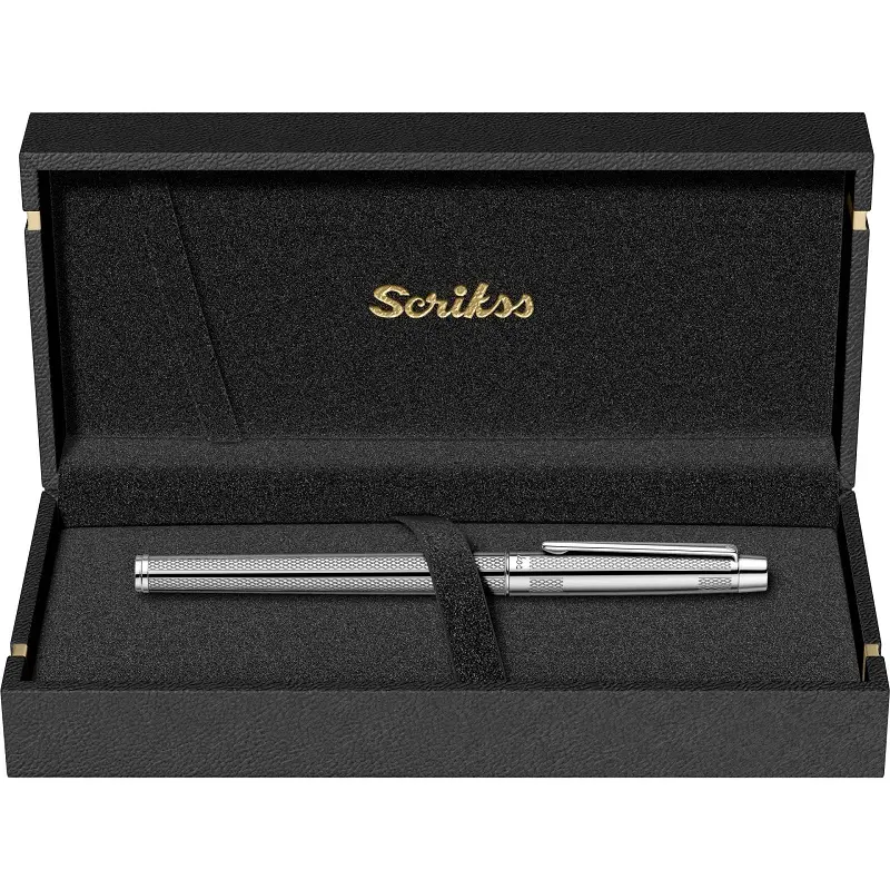 Scrikss 722W Venus Dolmakalem Balıksırtı Desenli Krom
