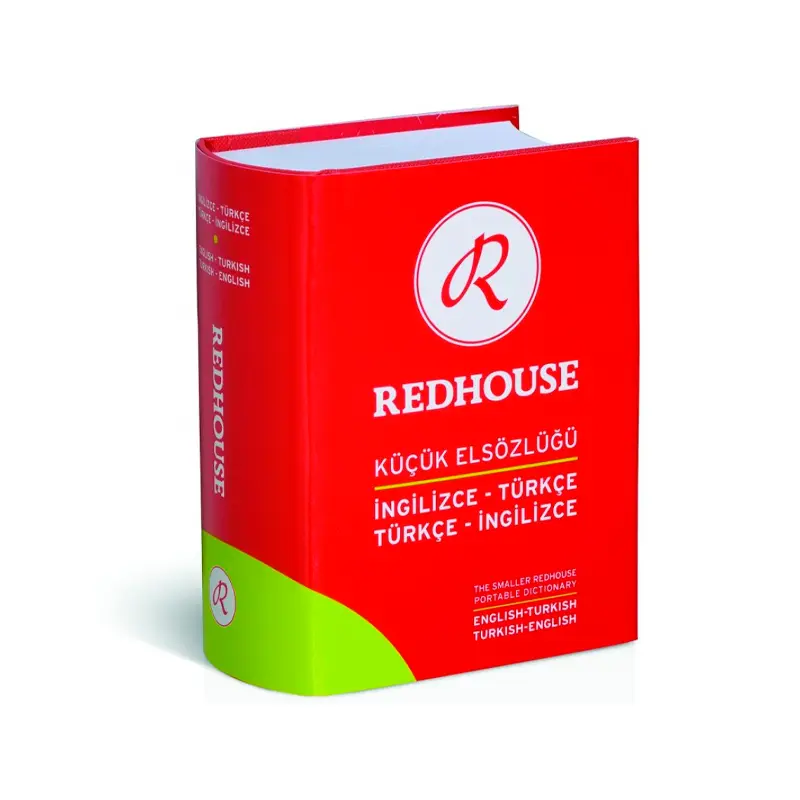Redhouse Küçük Elsözlüğü İngilizce-Türkçe / Türkçe-İngilizce Sözlük Açık Yeşil Kapak