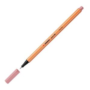 Stabilo Point 88/28 İnce Uçlu Keçeli Kalem 0.4mm Köpüklü Pembe 10 Lu Kutu