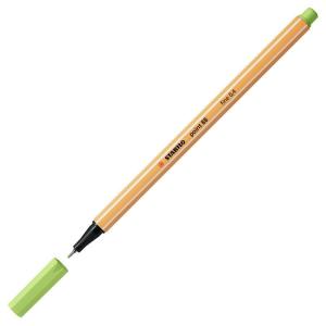 Stabilo Point 88/34 İnce Uçlu Keçeli Kalem 0.4mm Fıstık Yeşili 10 Lu Kutu