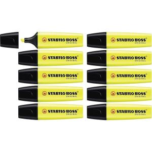 Stabilo 70/24 Boss Original Fosforlu Kalem Sarı 10 Lu Kutu