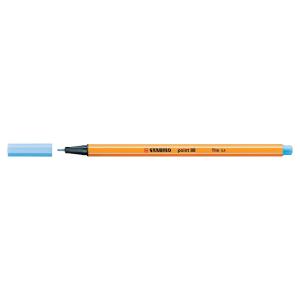Stabilo Point 88/11 İnce Uçlu Keçeli Kalem 0.4mm Buz Mavisi 10 Lu Kutu