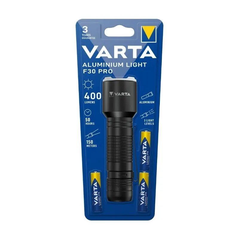 Varta 17608 El Feneri Alüminyum Işık F30