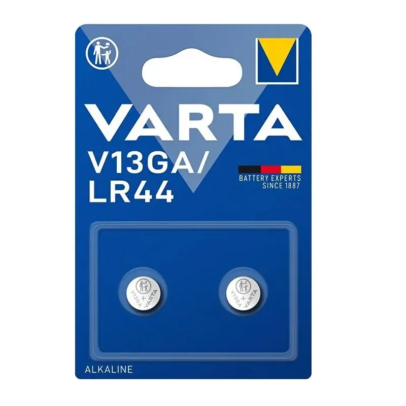 Varta 4276 Alkalin V13GA LR44 1.5V Pil 2 Li Kartela