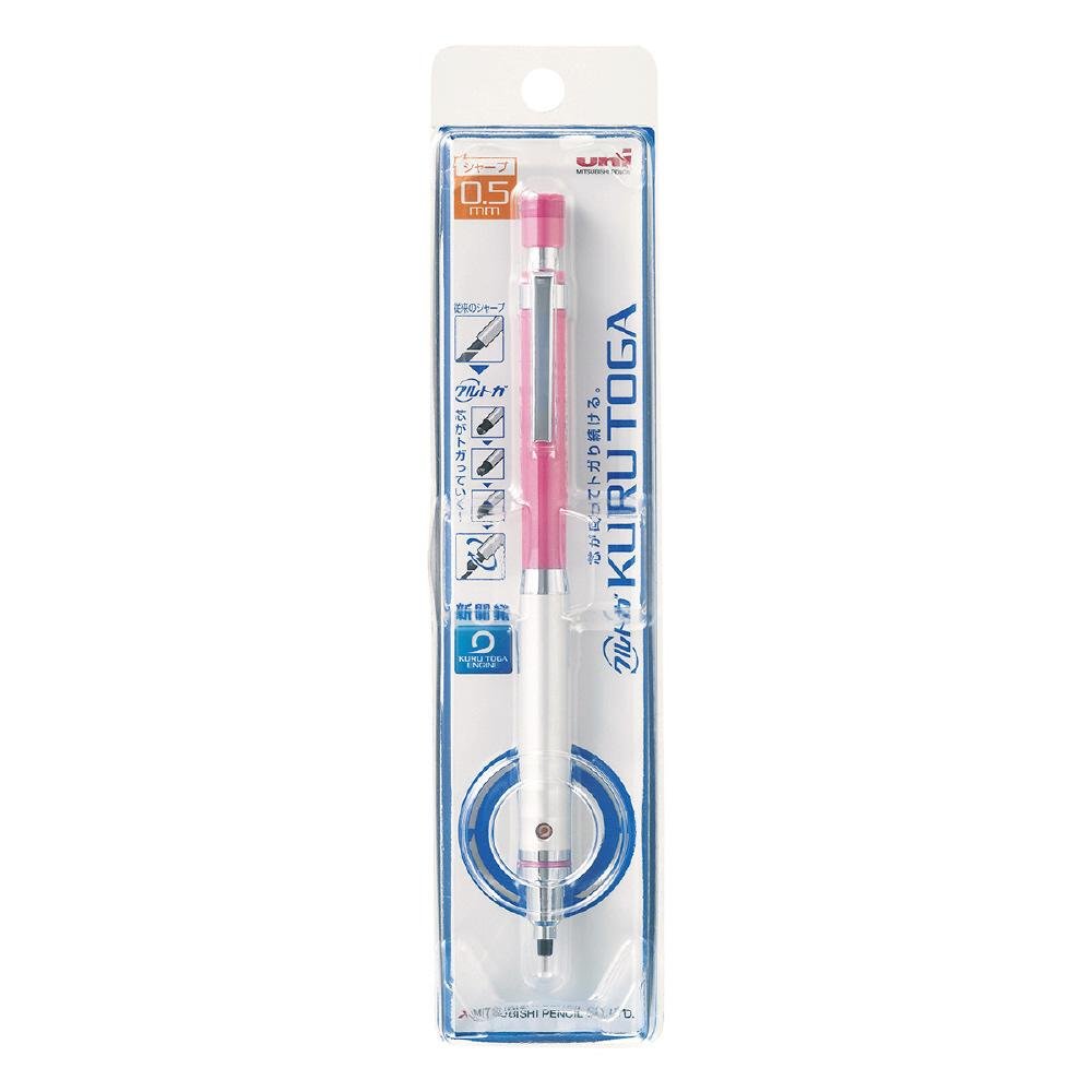 Uni-Ball Kuru Toga High 0.5mm Versatil Kalem Pembe