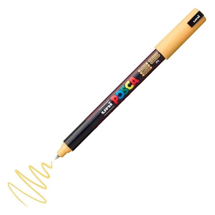 Uni-Ball Posca PC-1MR 0.7mm Su Bazlı Poster Markörü Kayısı 6 Lı Kutu