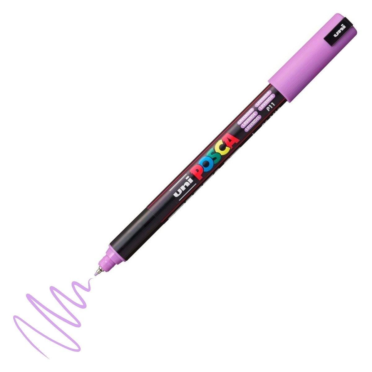 Uni-Ball Posca PC-1MR 0.7mm Su Bazlı Poster Markörü Lavanta 6 Lı Kutu