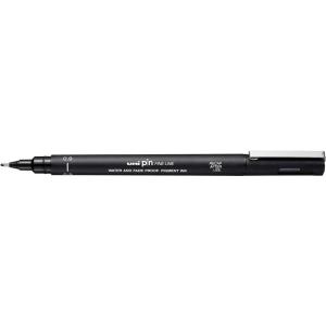 Uni-Ball Pin 0.9 mm Fine Line Akrilik Uçlu Kalem Siyah 12 Li Kutu