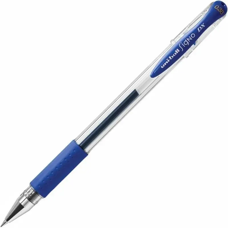 Uni-Ball Signo Dx UM-151 0.38 mm Jel Mürekkepli Roller Kalem Mavi 12 Li Kutu