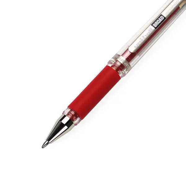Uni-Ball Signo Broad UM-153 1.0 mm İmza Kalemi Kırmızı 12 Li Kutu