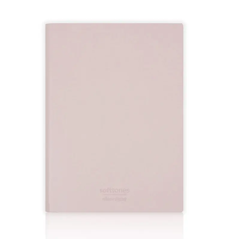 Victoria Journals Softtons Esnek Kapak 17x25cm B5 80gr. 128 Yaprak Çizgisiz Defter Pudra