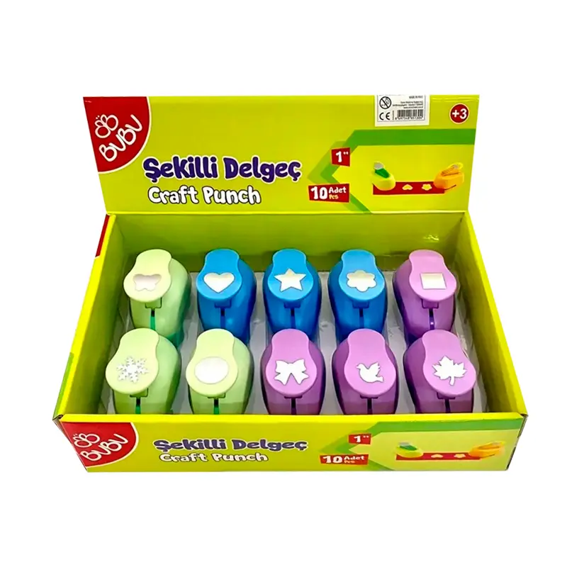 Bu-Bu Şekilli Delgeç 1 Inch x 10 Lu Stand
