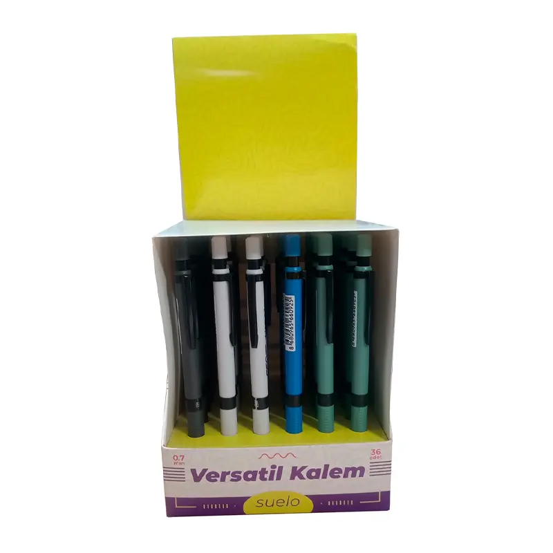 Ceo Plus Suelo Naturel Renkler Versatil Kalem 0.7mm x 36 Lı Stand