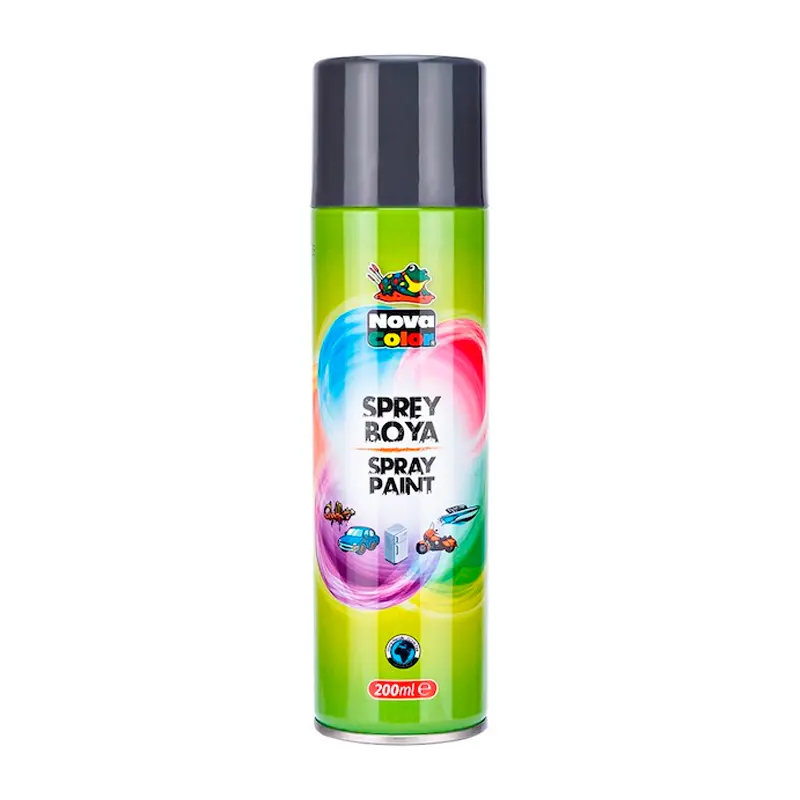 Nova Color NC-810 Sprey Boya 200 ML Gri