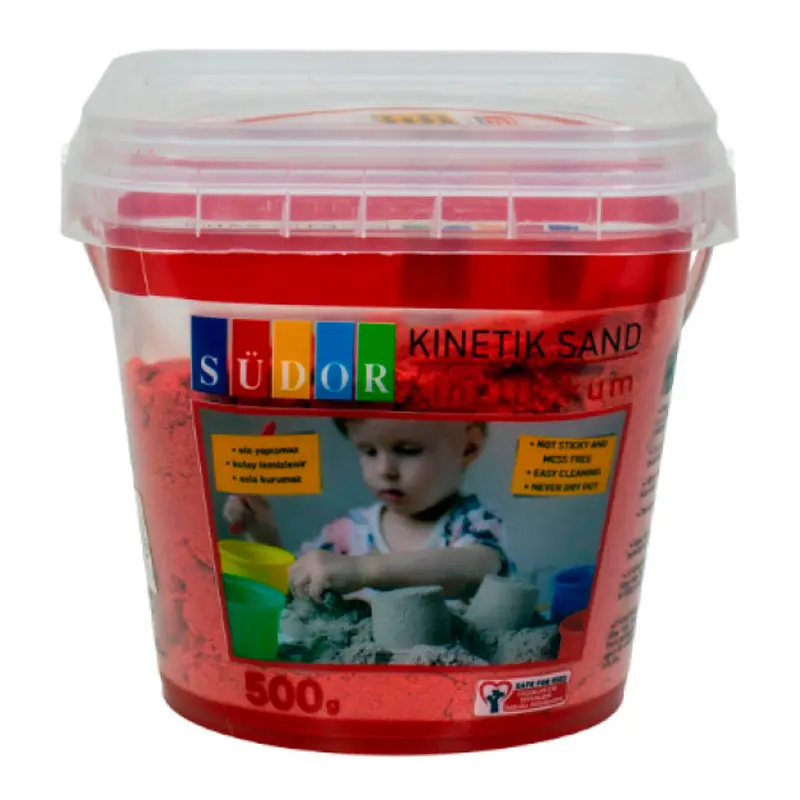 Südor Kinetik Kum Kovalı 500 Gr. Kırmızı