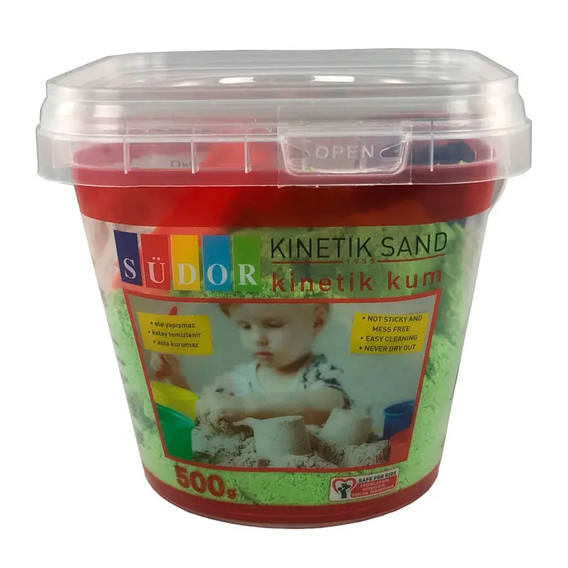 Südor Kinetik Kum Kovalı 500 Gr. Yeşil