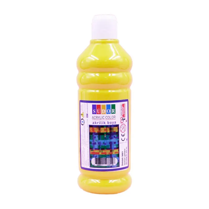 Südor SD1009 Akrilik Boya 500 ML Limon Sarı