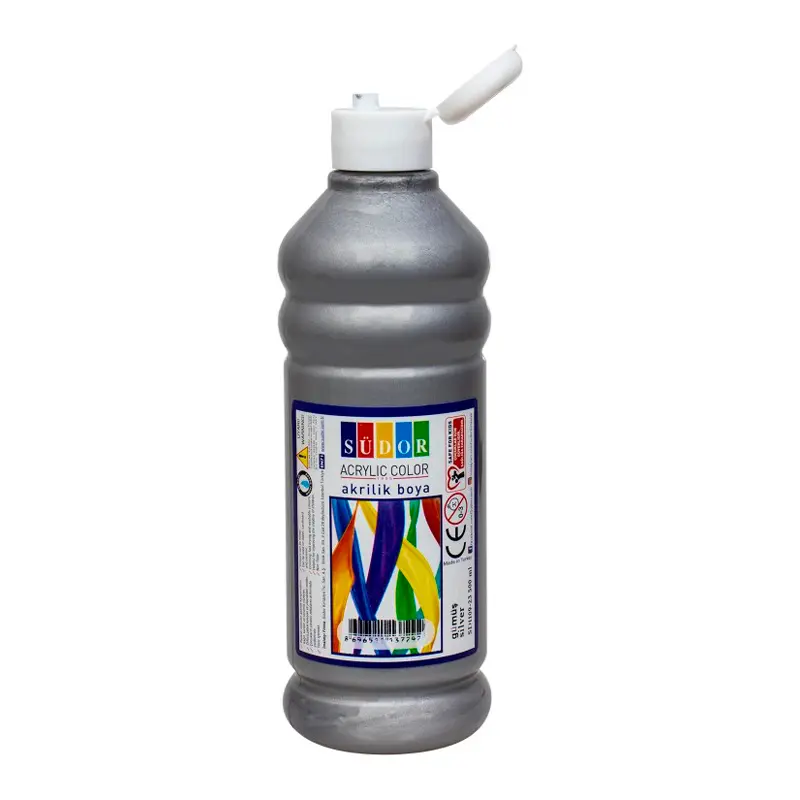 Südor SD1109 Akrilik Boya 500 ML Gümüş