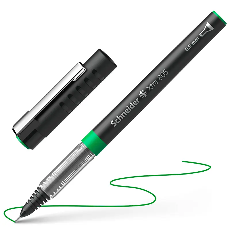 Schneider Xtra 805 Roller Kalem 0.5mm Yeşil x 10 Lu Kutu
