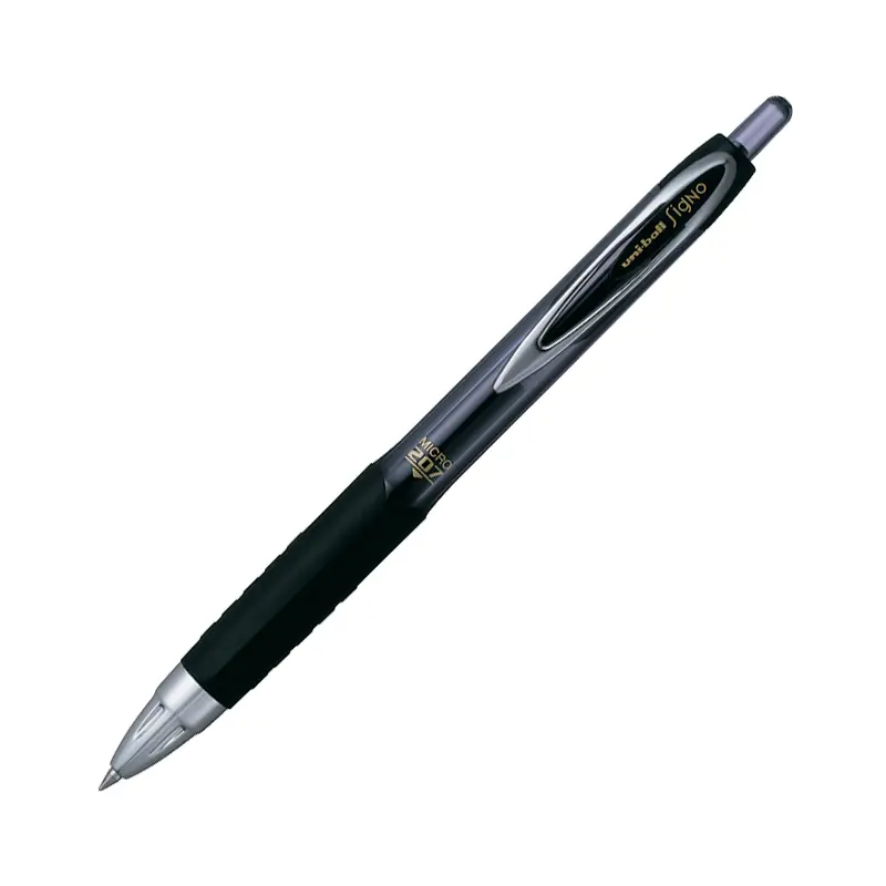 Uni-Ball Signo 207 Micro Mekanik Jel Roller Kalem 0.5mm Siyah x 12 Li Kutu