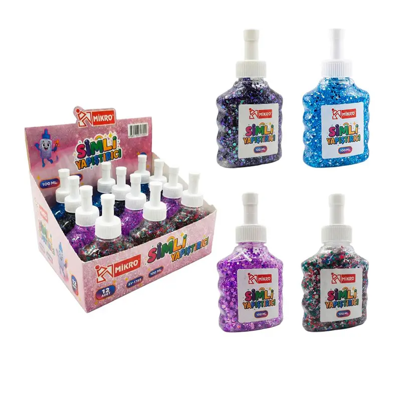 Mikro SY-1785 Neon Simli Yapıştırıcı 100 ML x 12 Li Kutu